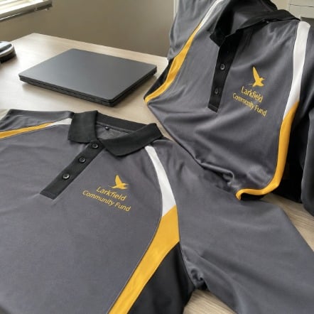 Branded bowling shirts with logo
