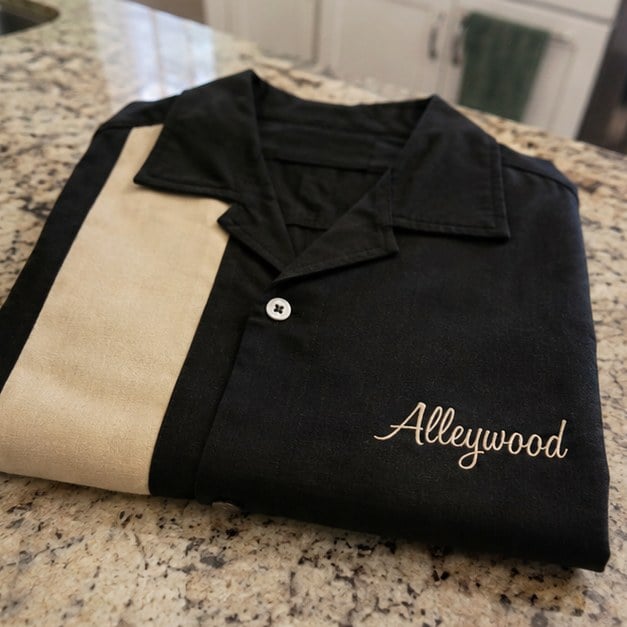 Custom bowling shirts — customer photo