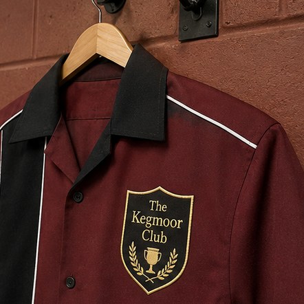 Customized bowling shirts for bars, breweries and social clubs